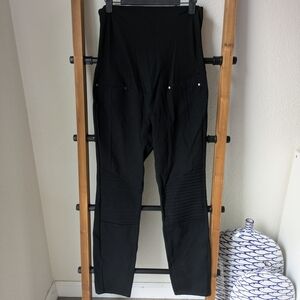 Noir Women's Maternity Black Leggings - Size S